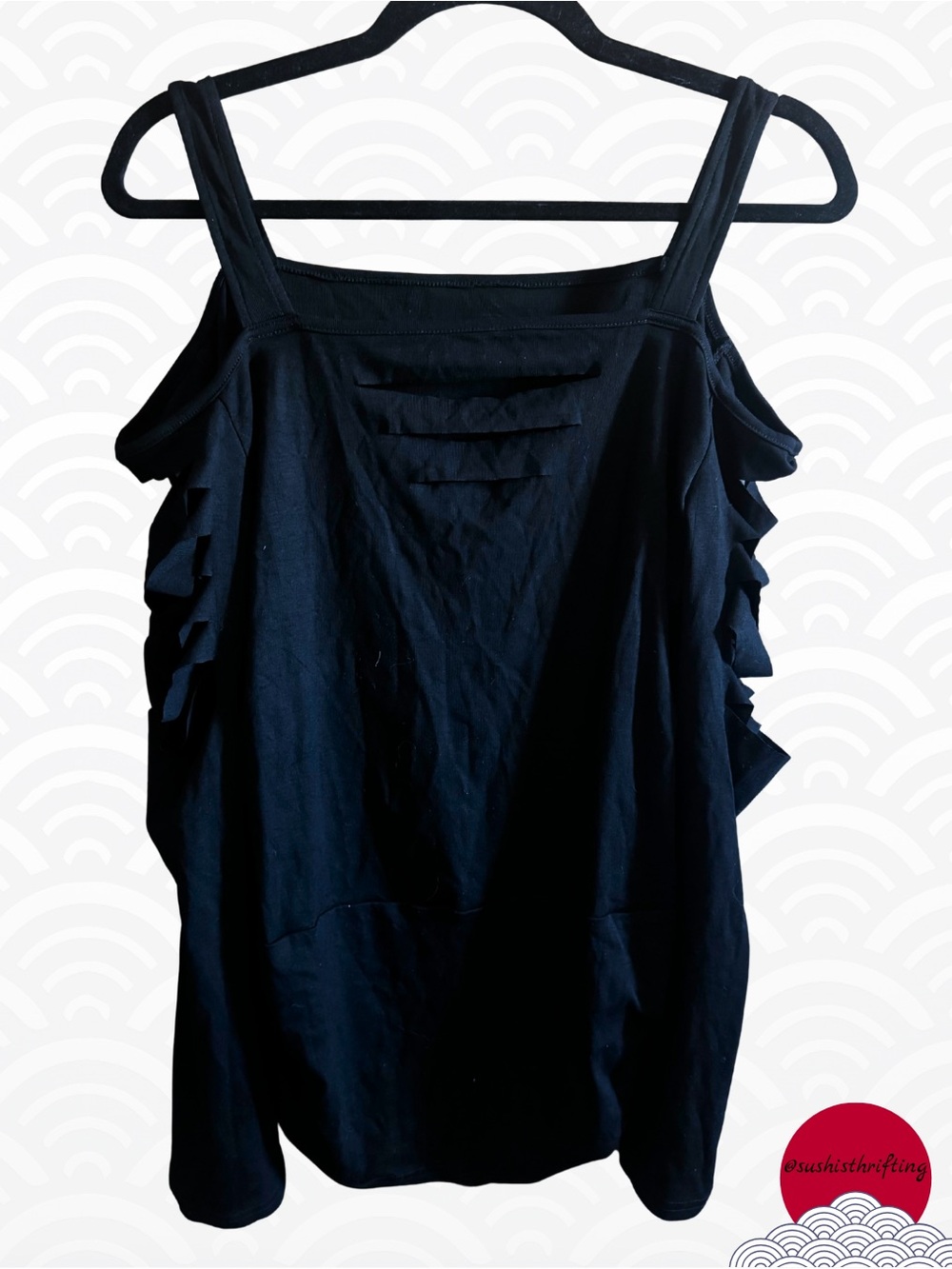 Cutout Cold Shoulder Top - Picture 8 of 10